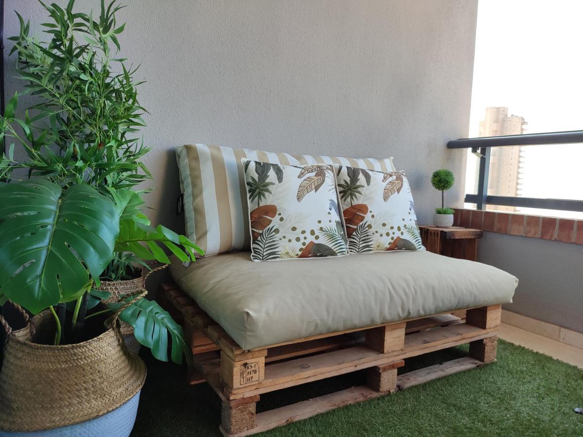 Junto Playa Levante Con Terraza Chill-Out-2 Wcs-A Estrenar Gemelos 23 Benidorm Luaran gambar