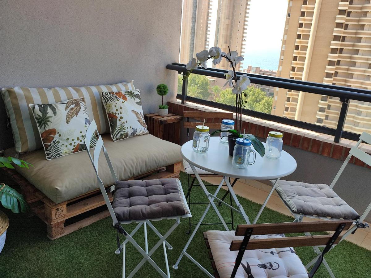 Junto Playa Levante Con Terraza Chill-Out-2 Wcs-A Estrenar Gemelos 23 Benidorm Luaran gambar